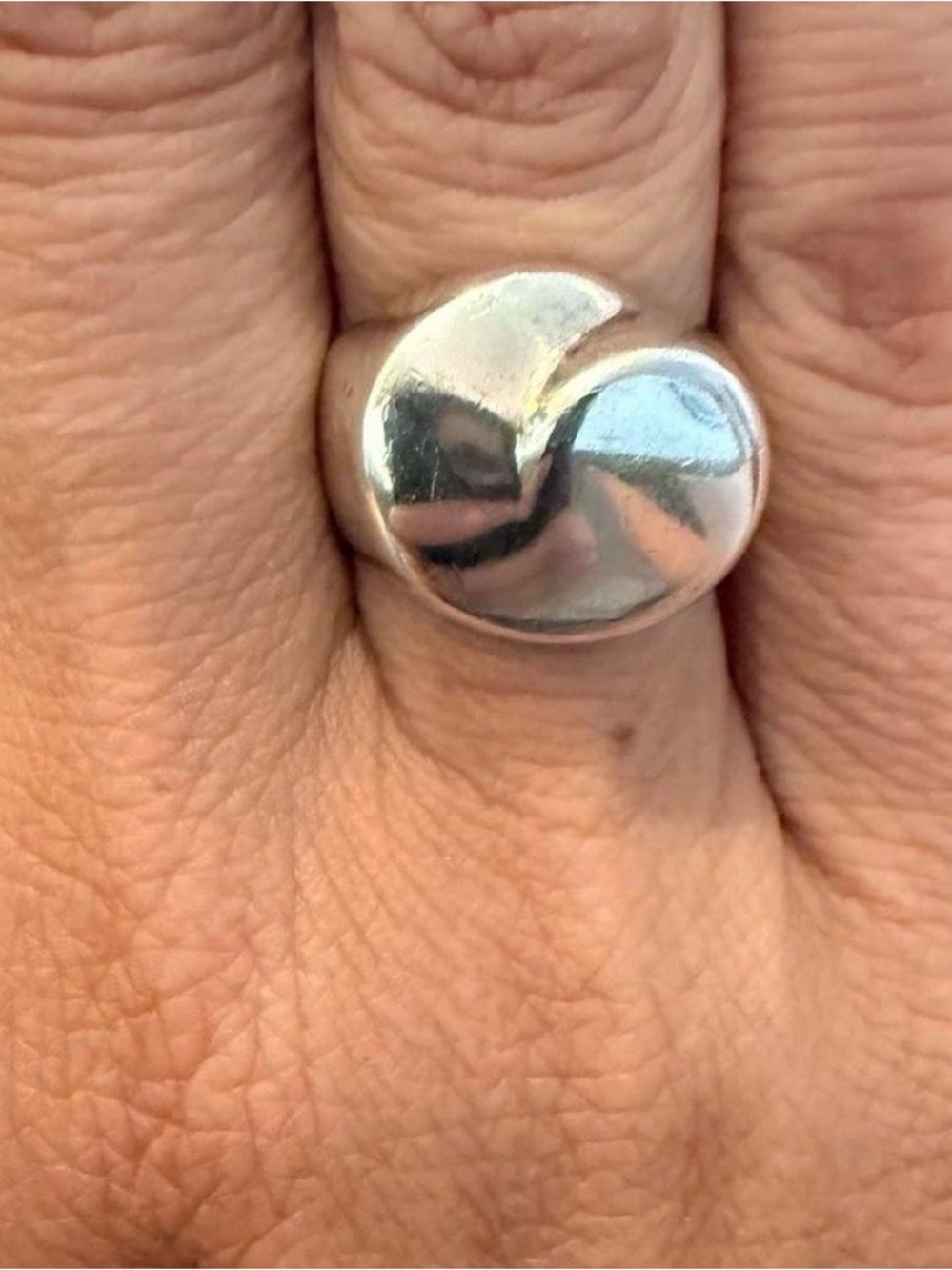 Sterling Silver Sculptural Ring